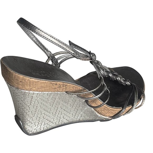 Kenneth Cole Reaction Braided Wedge Sandals – Elegance Meets Everyday Comfort 6 - Picture 4 of 7